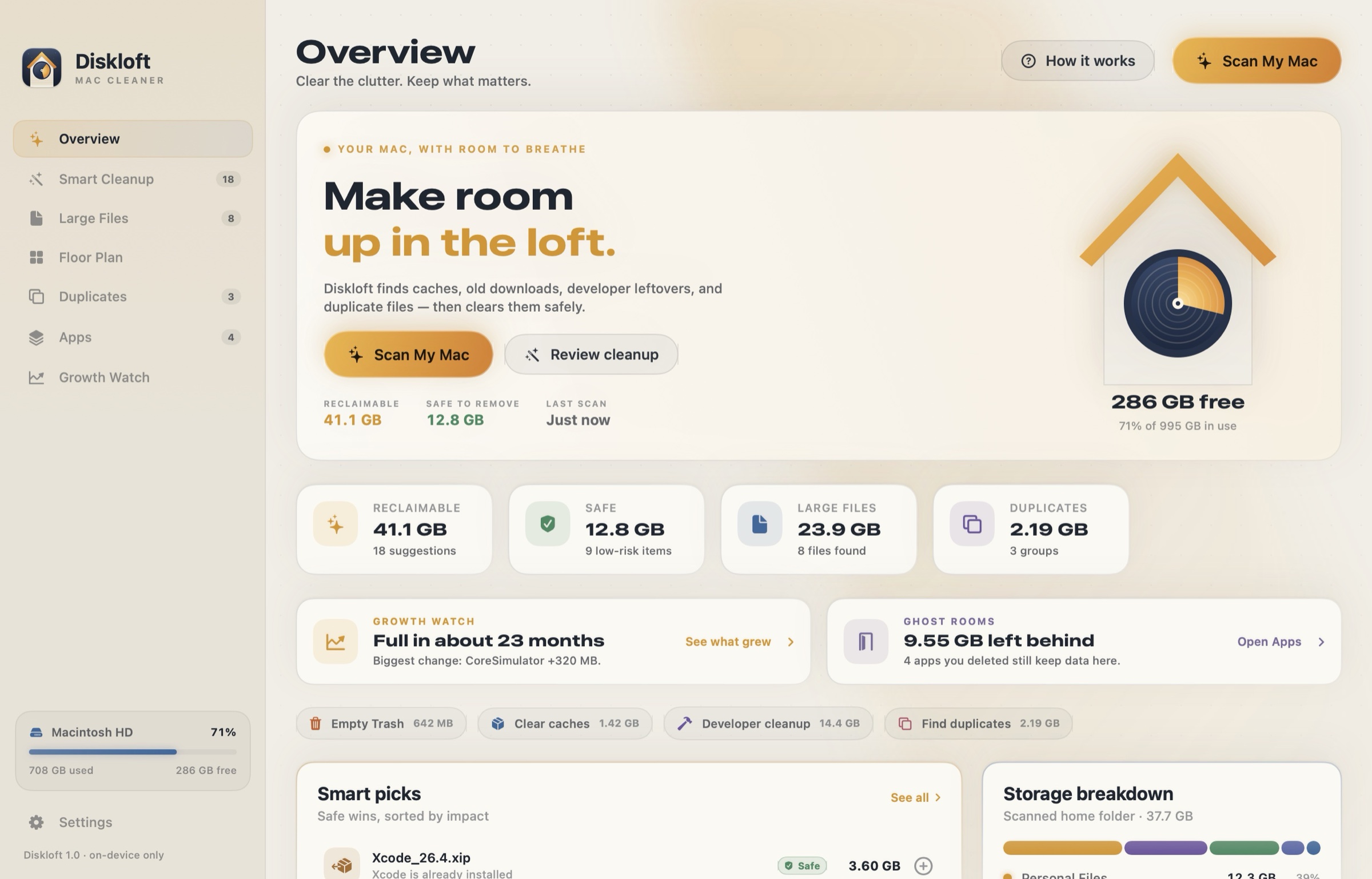 Diskloft overview
